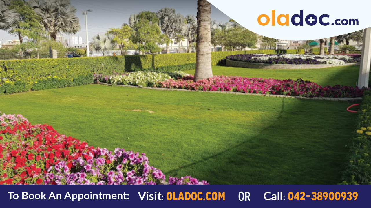 Garden at Memon Medical Institute Hospital Karachi